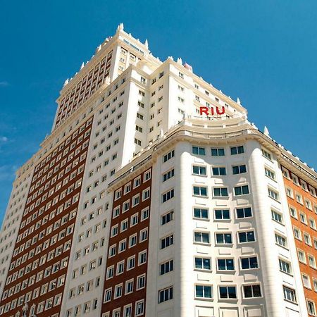 Riu Plaza Espana Madrid Luaran gambar