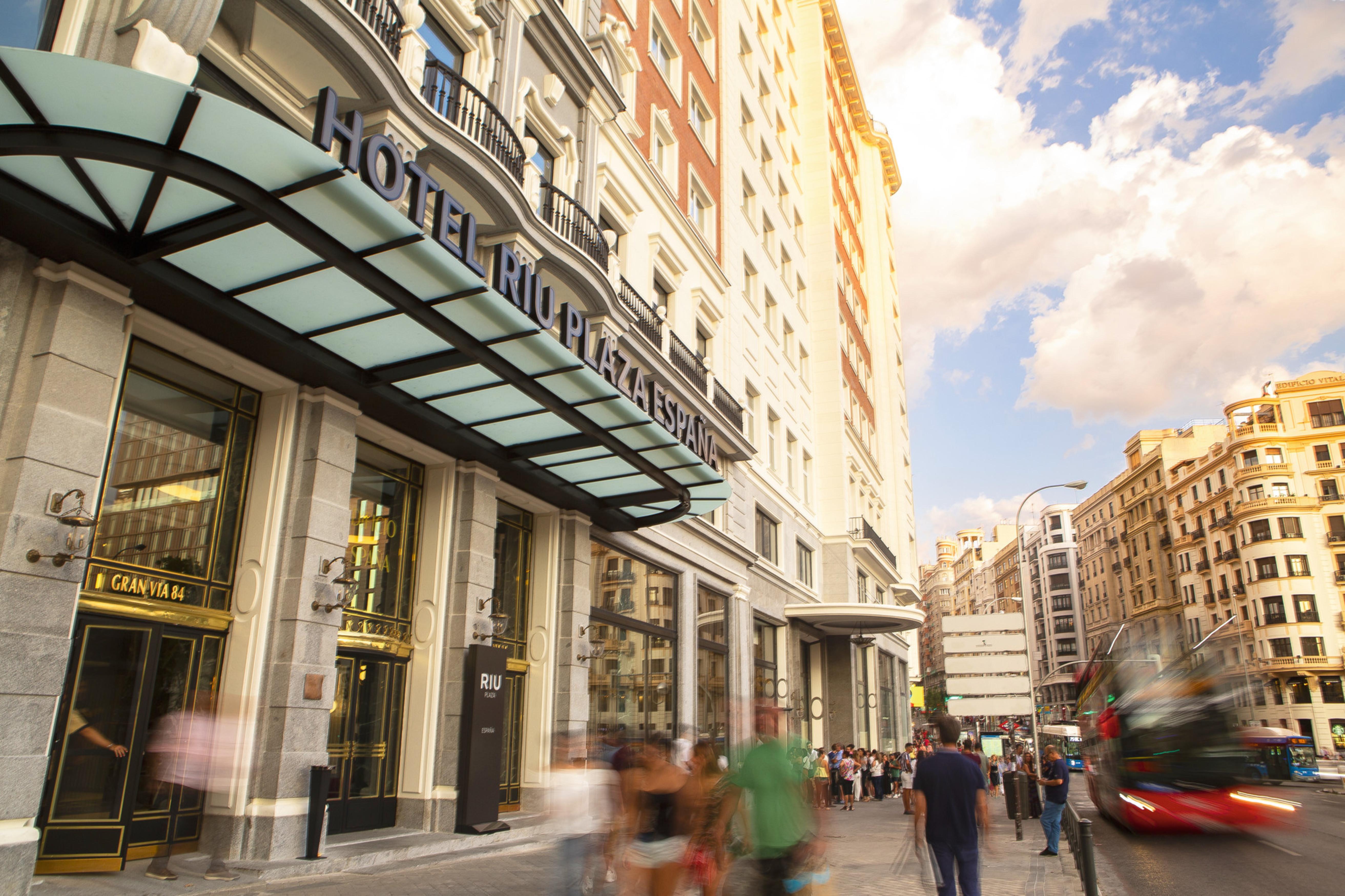 Riu Plaza Espana Madrid Luaran gambar